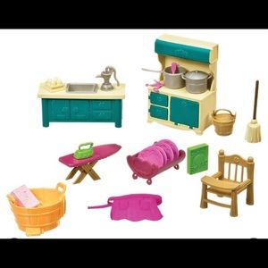 Lil’ Woodzeez kitchenette set